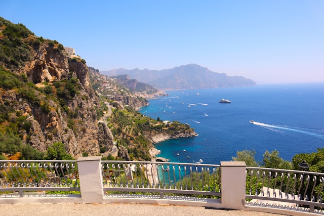 amalfi coast landscape views italy