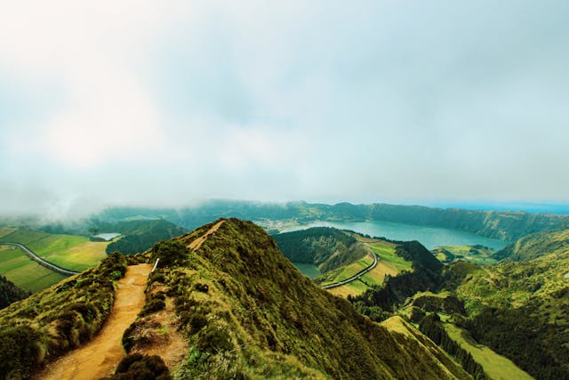 azores hiking nature views