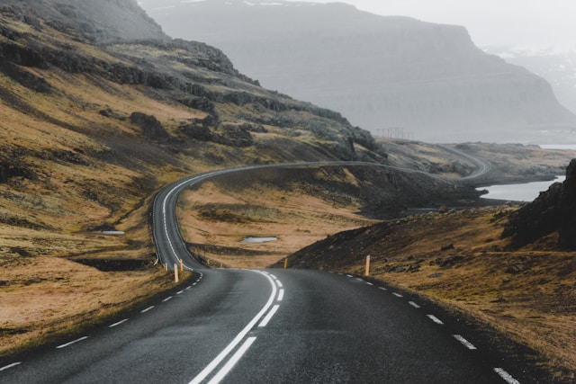 iceland road golden circle