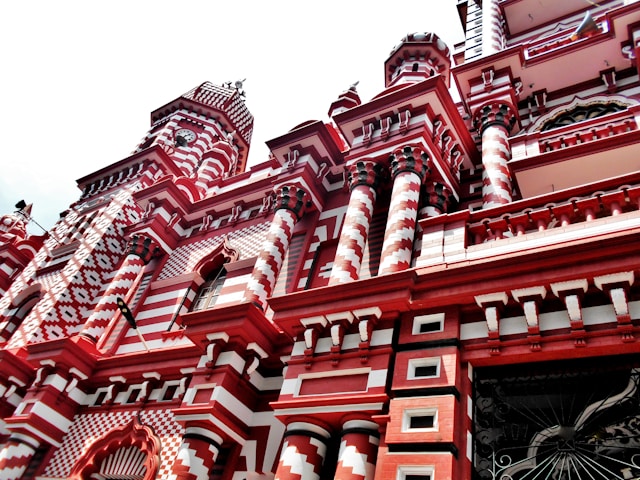 jami ul alfar mosque petta sri lanka colombo