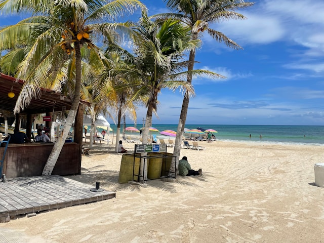 playa del carmen beach mexico