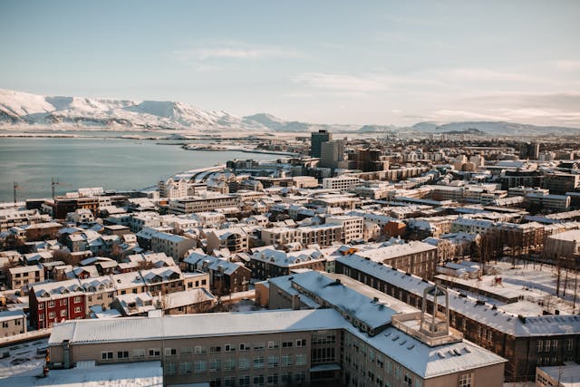 reykjavik iceland view city