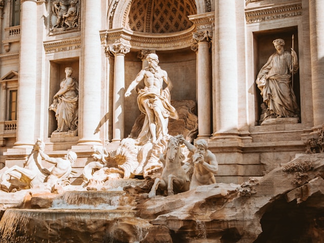 trevi fountain rome